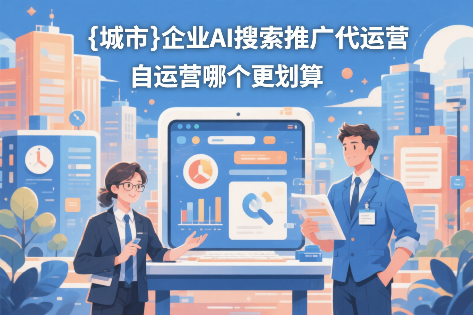 黑龙江企业AI搜索推广代运营和自运营哪个更划算