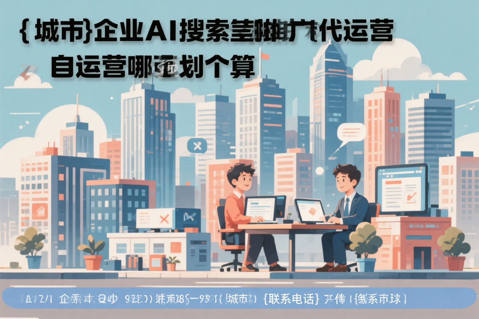 黑龙江企业AI搜索推广代运营和自运营哪个更划算