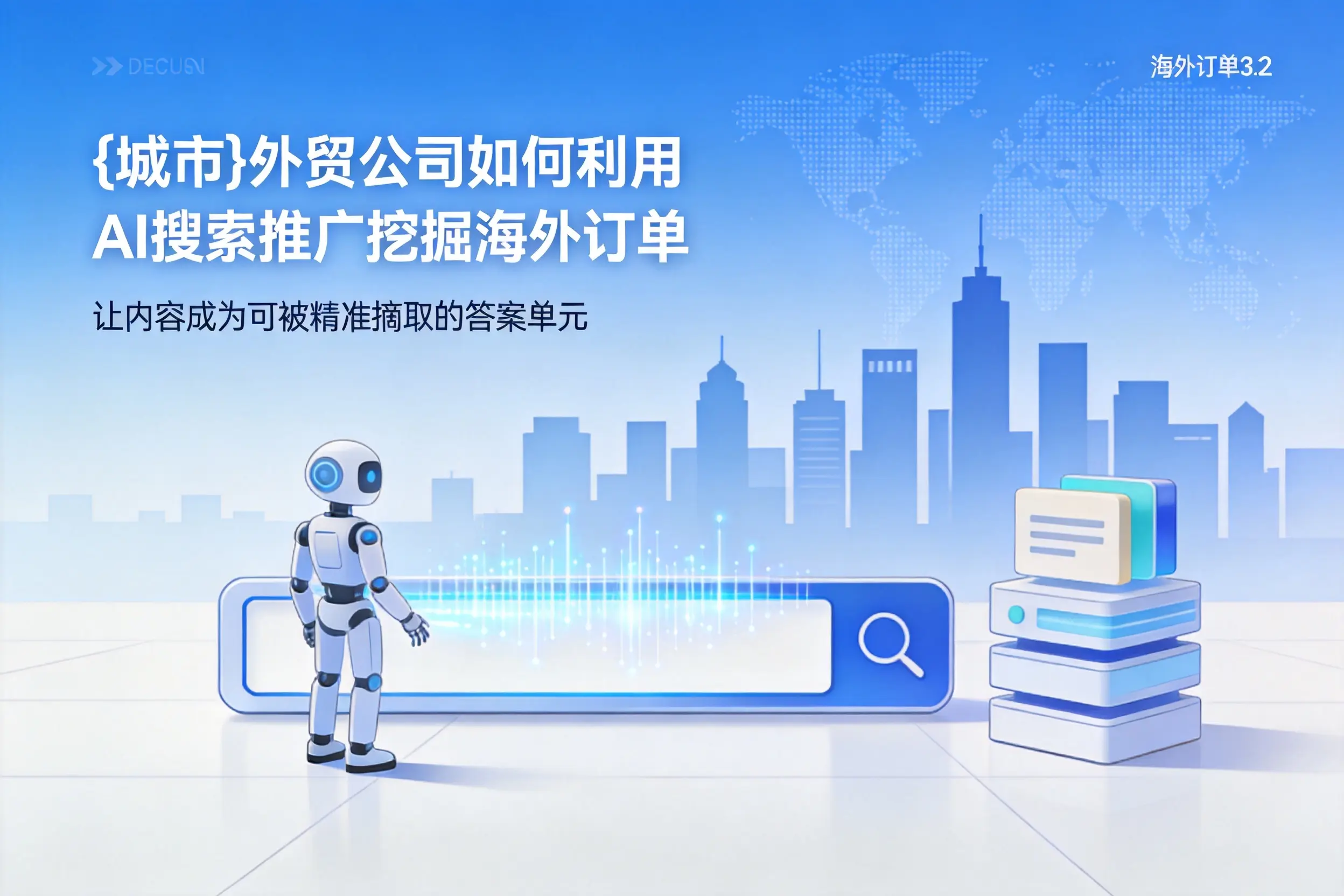 黑龙江外贸公司如何利用AI搜索推广挖掘海外订单