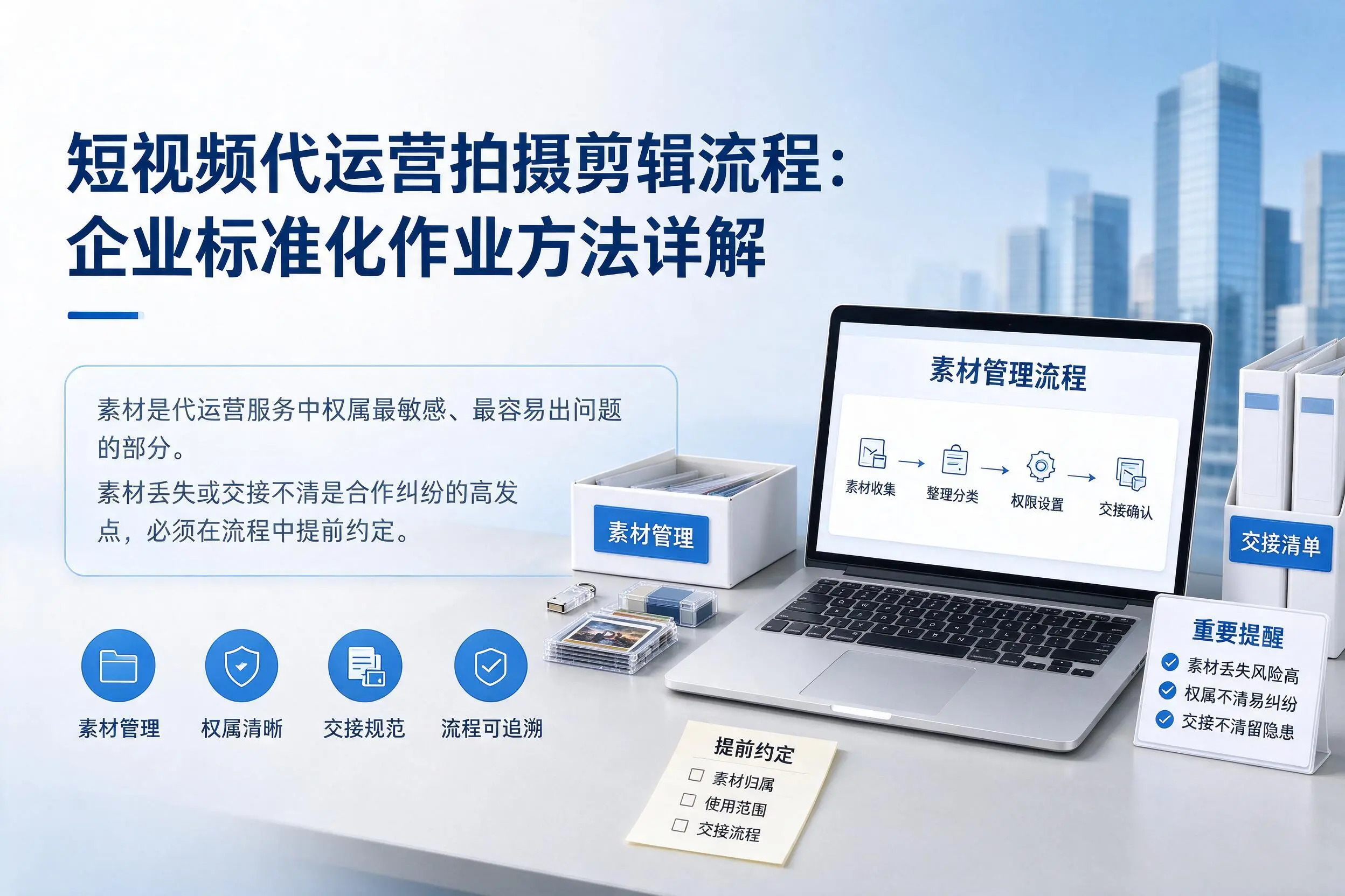 短视频代运营拍摄剪辑流程：黑龙江企业标准化作业方法详解