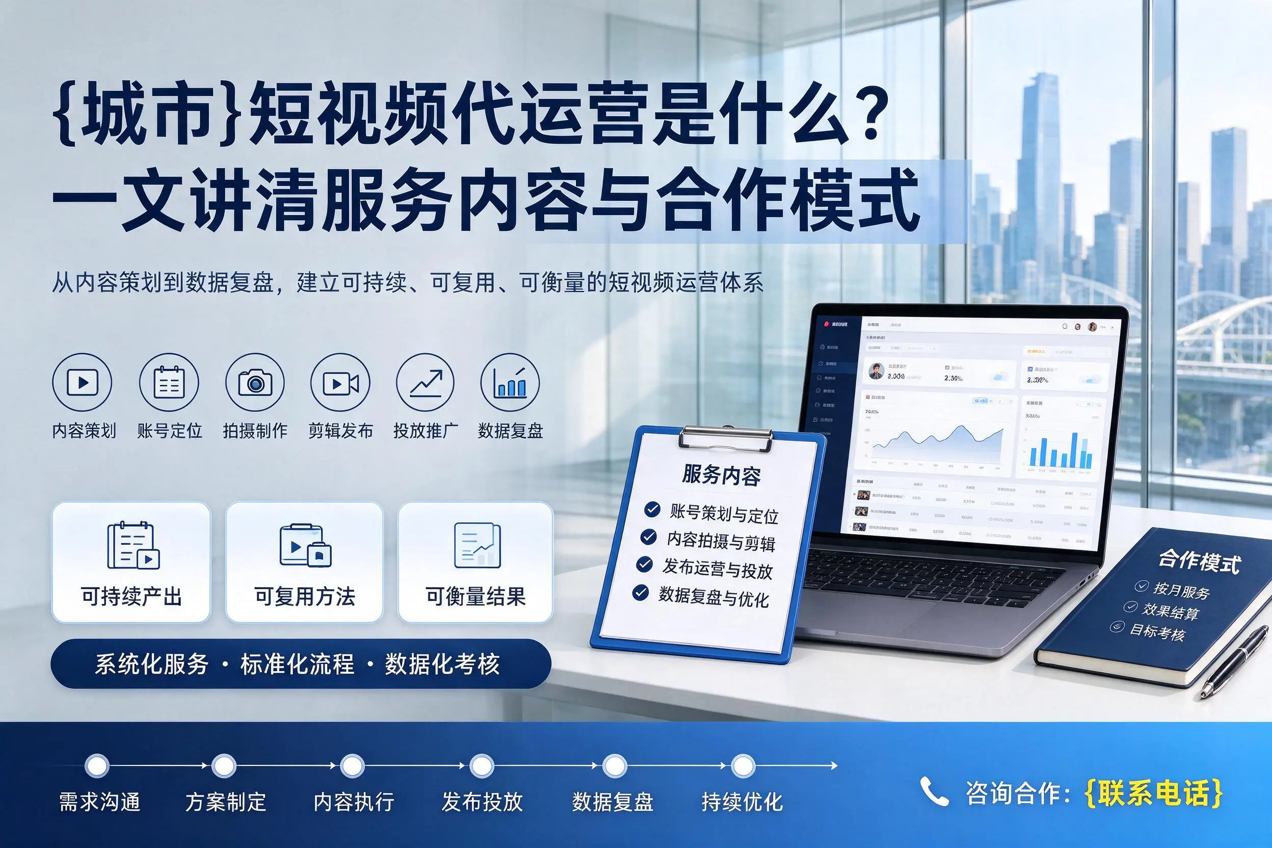 黑龙江短视频代运营是什么？一文讲清服务内容与合作模式
