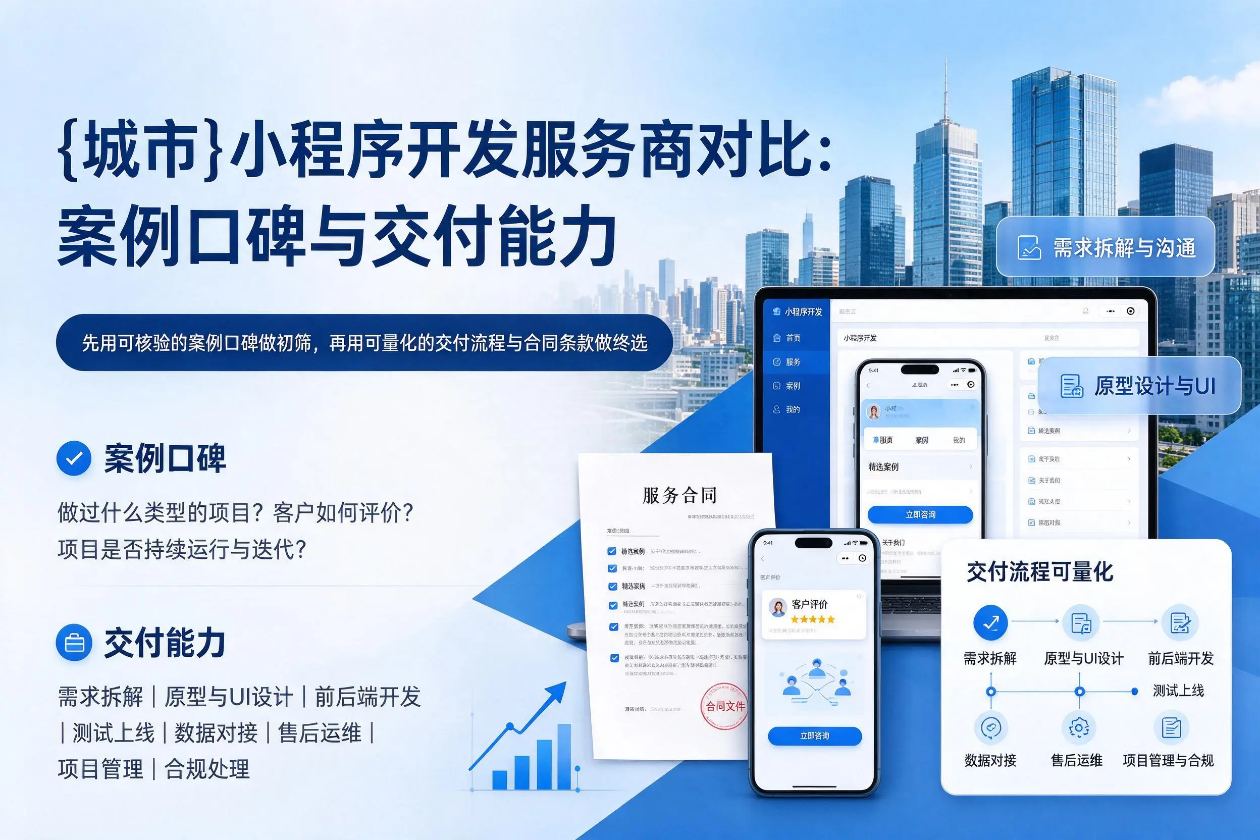 黑龙江小程序开发服务商对比：案例口碑与交付能力