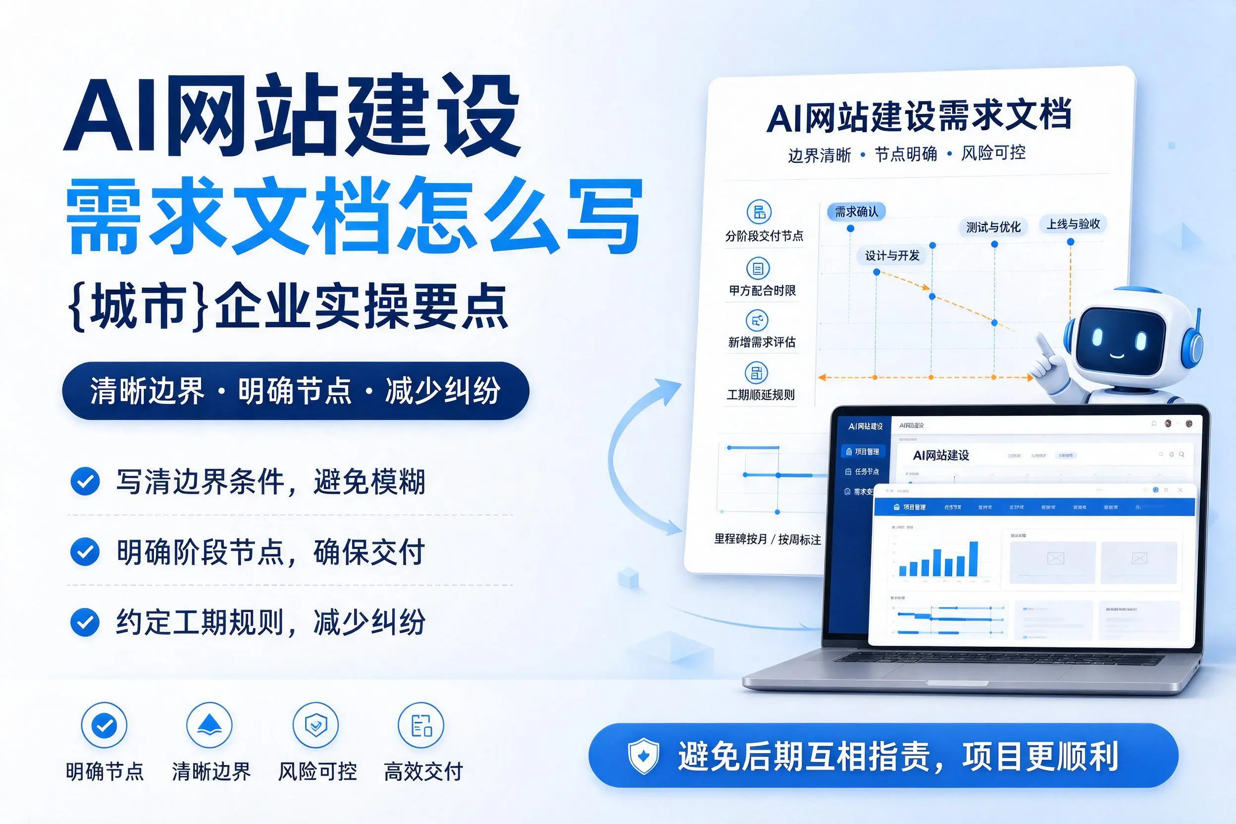 AI网站建设需求文档怎么写，黑龙江企业实操要点