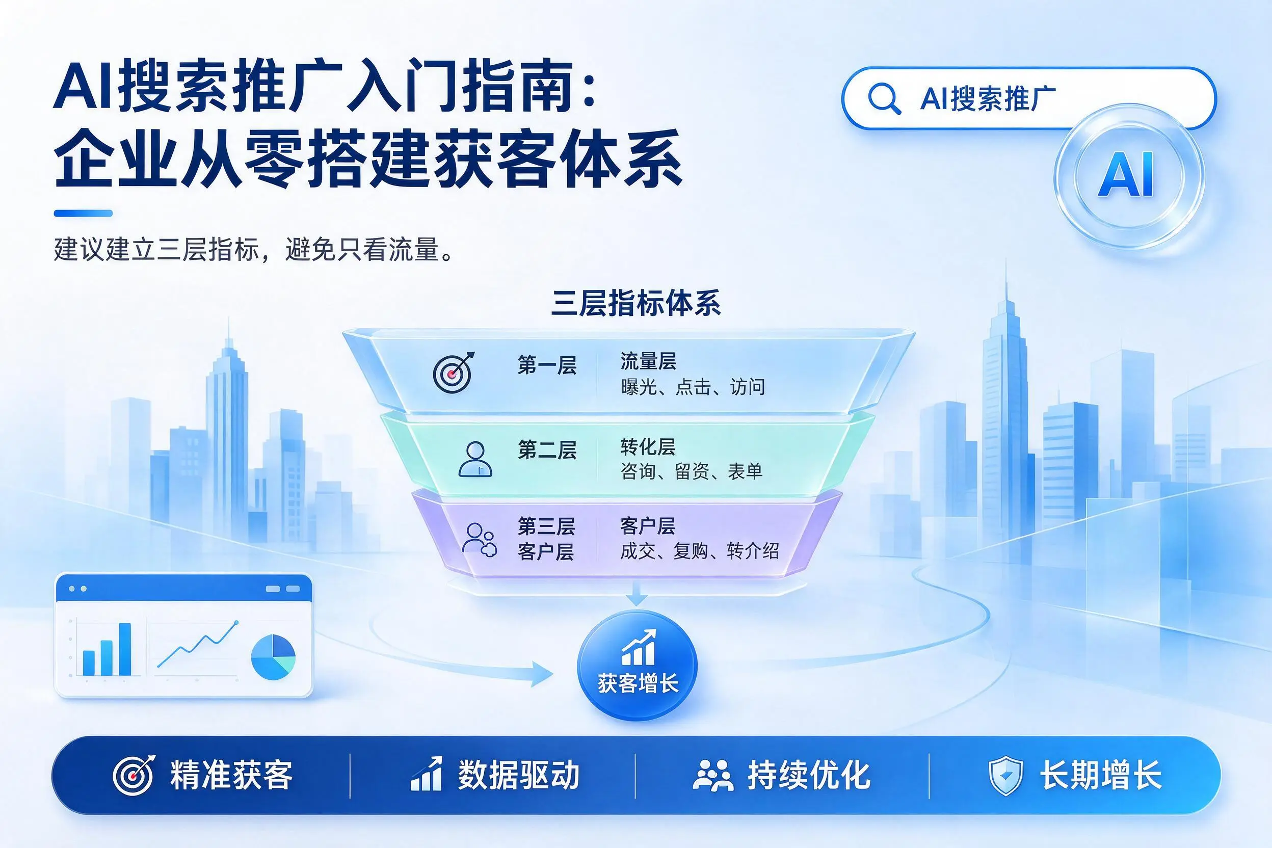 AI搜索推广入门指南：黑龙江企业从零搭建获客体系