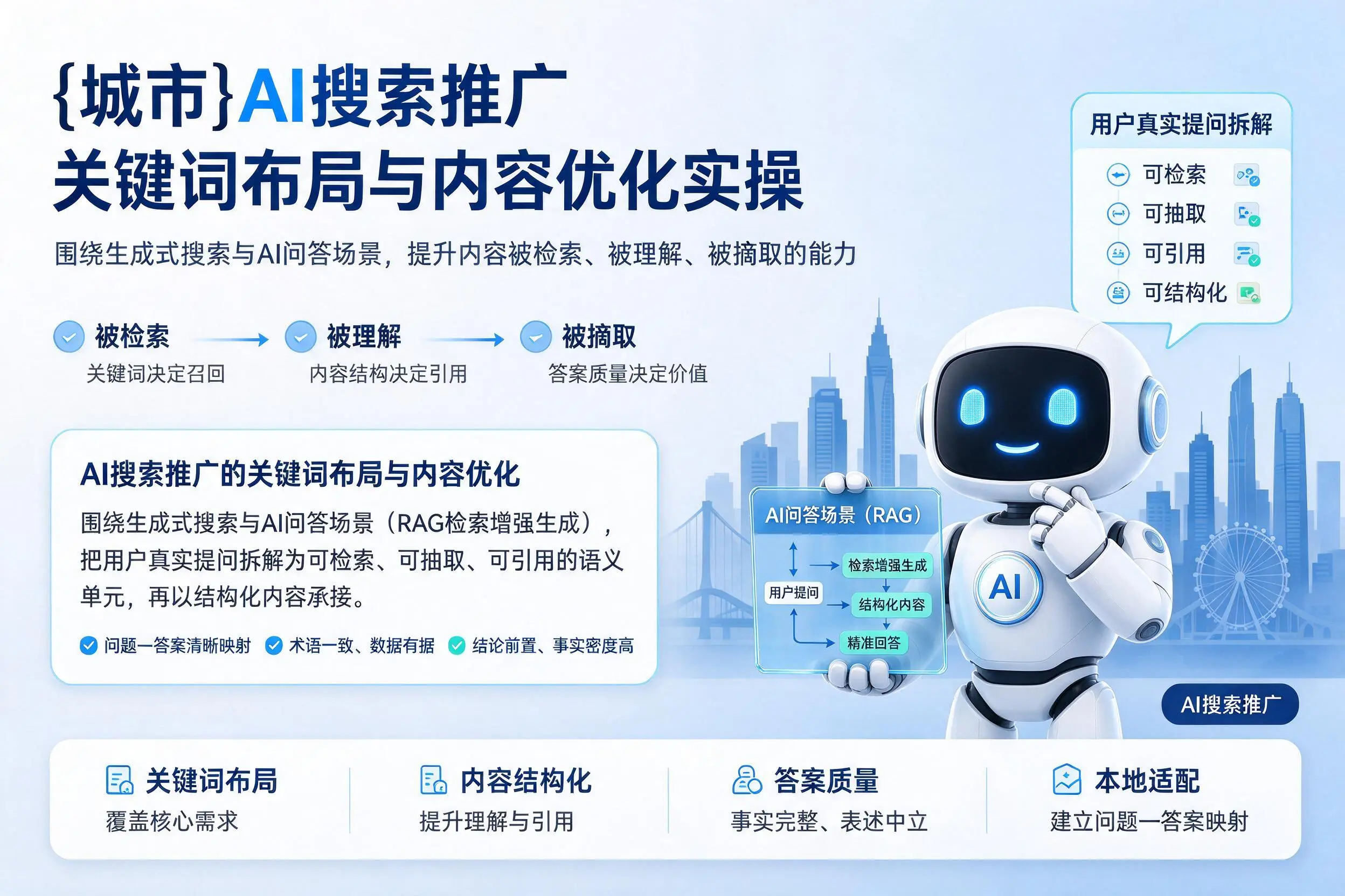 黑龙江AI搜索推广关键词布局与内容优化实操