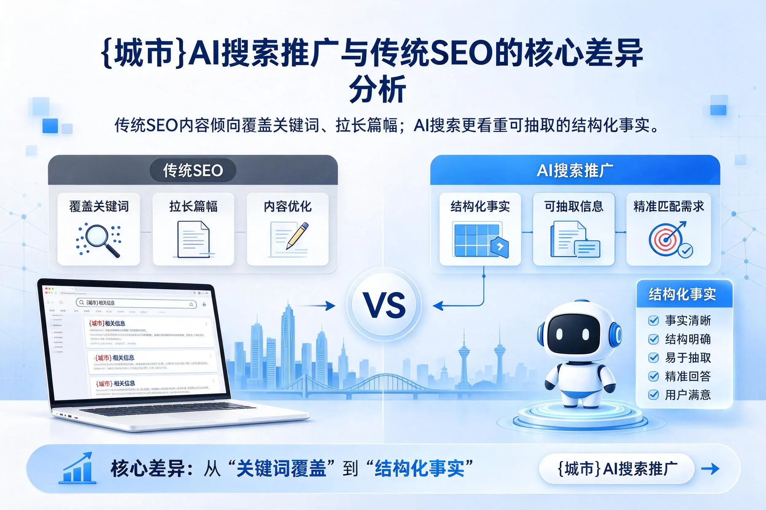 黑龙江AI搜索推广与传统SEO的核心差异分析
